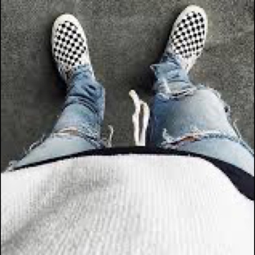 Vanz checker shoes